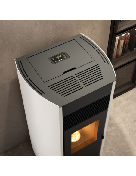 Stufa A Pellet Palazzetti Ecofire Milù 8 Kw 5 Stelle