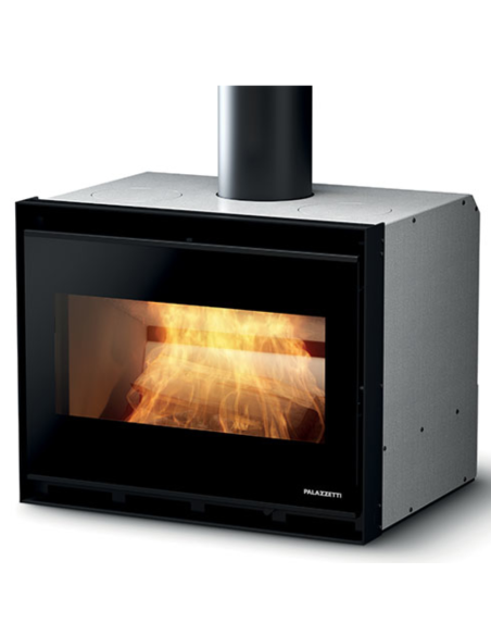 Caminetto A Legna Inserimento Convezione Naturale Focolare Thermofix Base Ghisa