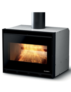 Caminetto A Legna Inserimento Convezione Naturale Focolare Thermofix Base Ghisa 2