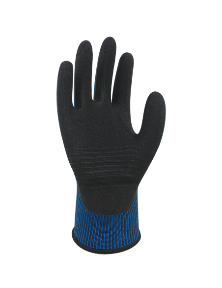 Guanti Lavoro Lattice Opty Resistenza Abrasione Blu Nero  