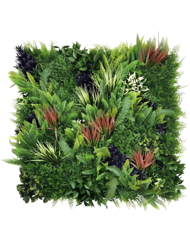 Pannello Decorativo Siepe Artificiale Interni Esterni 100 x 100 x h5 cm Kenya 