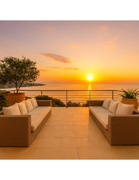 Piastrella Gres Porcellanato Rettificata Sabbia Rigatino 60x120 cm 0,72m²
