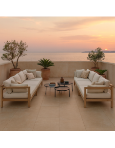 Piastrella Gres Porcellanato Rettificata Sabbia Naturale 120x120 cm 1,44 m² 2