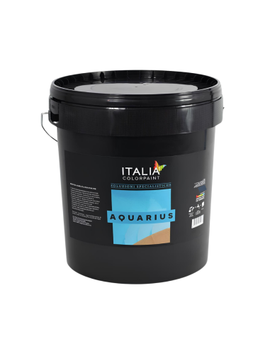 Aquarius Pittura Acrilica Piscine Cemento Colore Celeste Italia Colorpaint