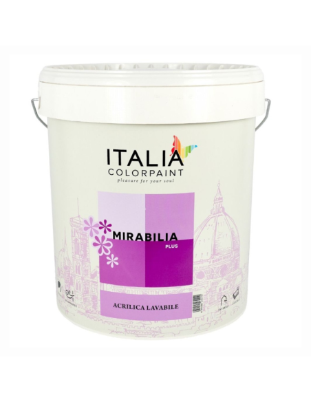 Mirabilia Plus Idropittura Acrilica Lavabile Per Interni - Italia ColorPaint