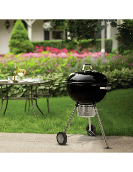 Barby Barbecue Carbone 70x58x102 Cm Griglia 54 Cm Termometro Ganci Portautensili 