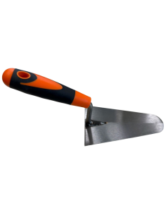 Cazzuola Punta Tonda Da 160 mm Manico Ergonomico Antiscivolo Gomma Edilizia