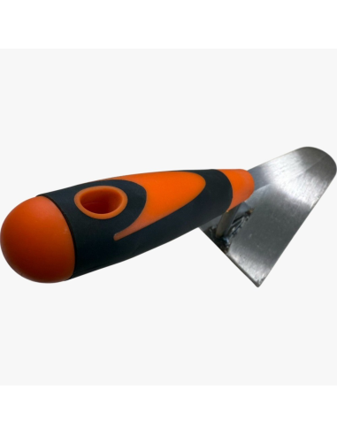 Cazzuola Punta Tonda Da 160 mm Manico Ergonomico Antiscivolo Gomma Edilizia