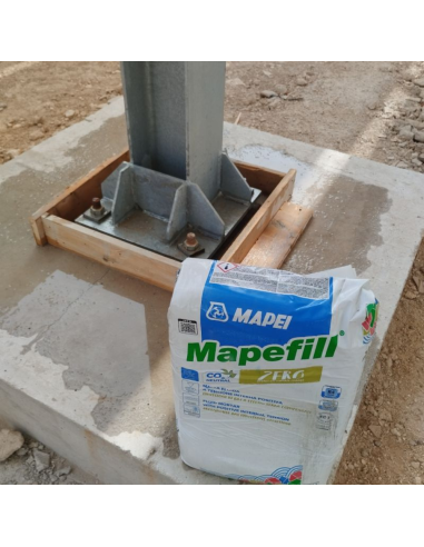 Malta Fluida Espansiva Ancoraggi Cemento Mapefill Zero Confezione 25 Kg