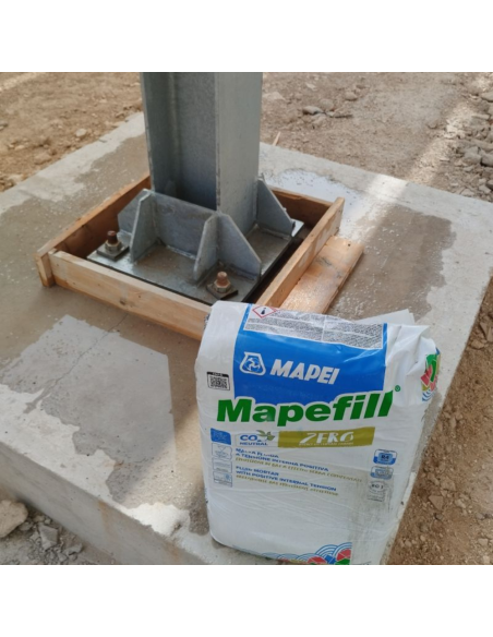 Malta Fluida Espansiva Ancoraggi Cemento Mapefill Zero Confezione 25 Kg