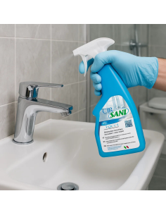 Detergente Disincrostante Profumato CIR SANI Sanitari Area Bagno 500 ml 2
