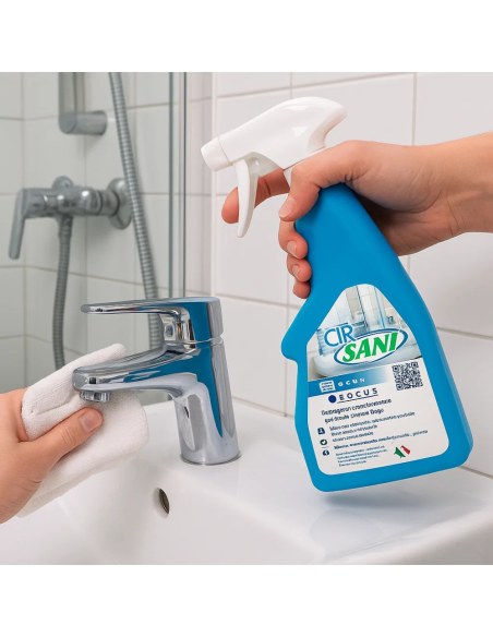 Detergente Disincrostante Profumato CIR SANI Sanitari Area Bagno 500 ml