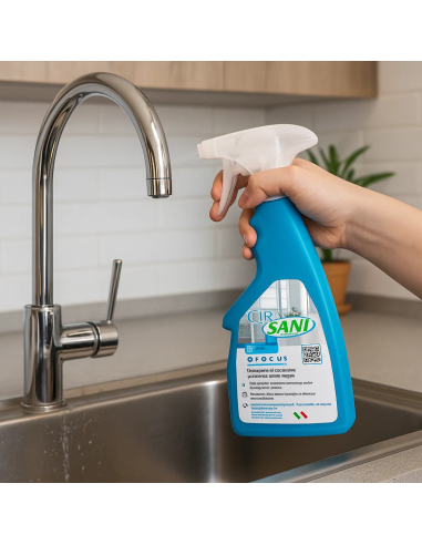 Detergente Disincrostante Profumato CIR SANI Sanitari Area Bagno 500 ml