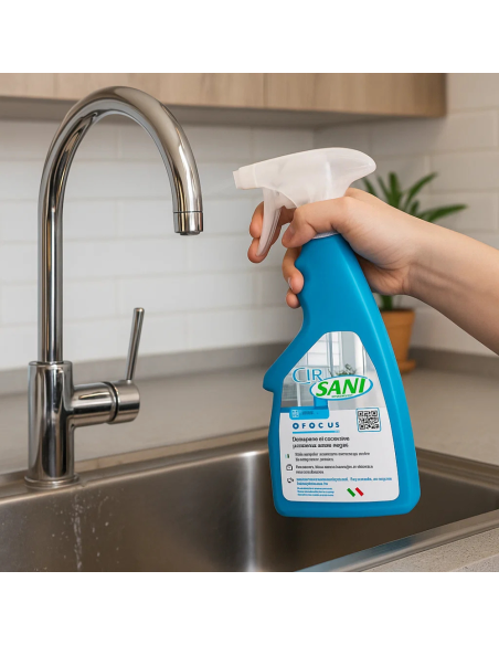 Detergente Disincrostante Profumato CIR SANI Sanitari Area Bagno 500 ml