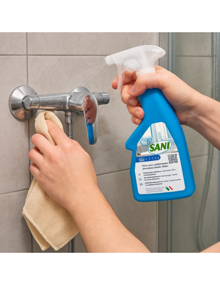 Detergente Disincrostante Profumato CIR SANI Sanitari Area Bagno 500 ml