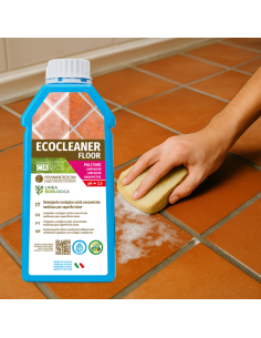 Detergente Ecologico Sporco Ostinato Residui Posa Superfici Dure ECOCLEANER FLOOR 2