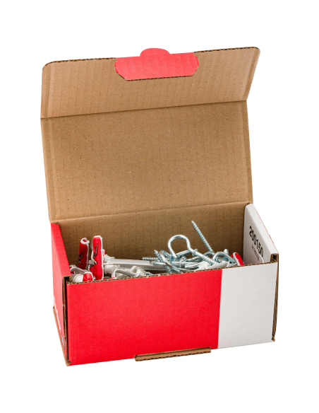 Ancoraggio Basculante Occhiolo Aperto Materiali Pieni DuoTec 10 H 25 Pezzi