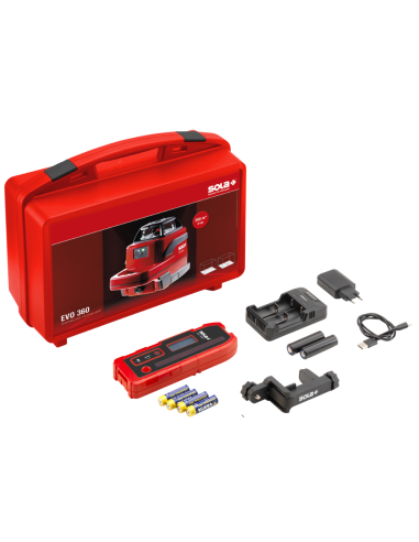 Laser Rotante Autolivellante Orizzontale Verticale Lavori Precisione EVO 360