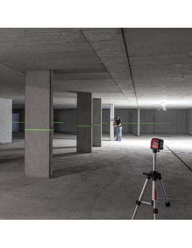  Laser Autolivellante Professionale Raggio Verde Incrociato Crossline P2 Green 