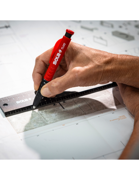 Goniometro Digitale WMD 200 Alta Precisione ±0.30° Display LCD Scala mm cm