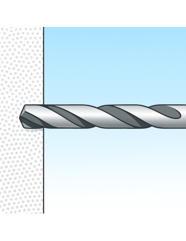 Fissaggio Nylon Occhiolo Aperto SBN 9/8 Lastre Pannelli Confezione 200 Pezzi