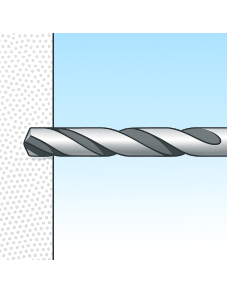 Fissaggio Nylon Occhiolo Aperto SBN 9/8 Lastre Pannelli Confezione 200 Pezzi