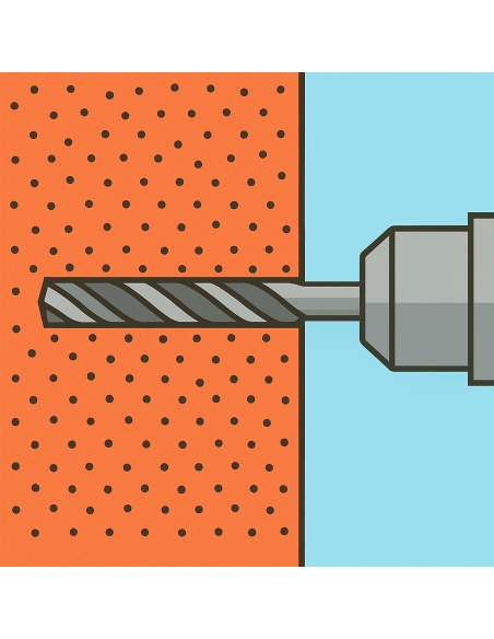 Fissaggio Espandibile Materiali Pieni Semipieni SB 9/4 Vite T.S.C. 100 Pezzi