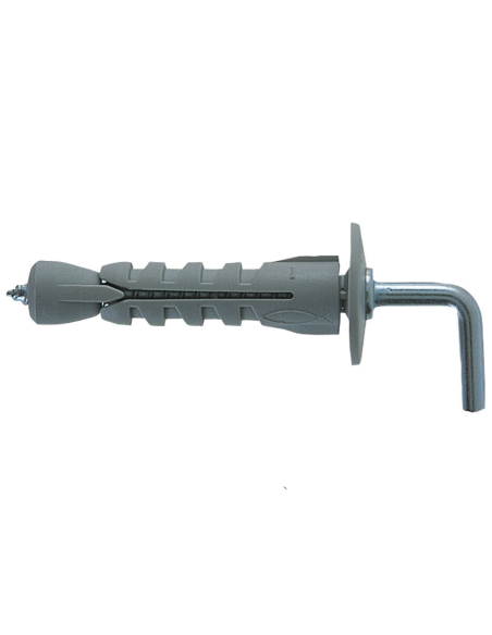 Fissaggio Universale Lastre Gancio Medio Nylon SBN 9/2 Ø9 mm x 43 mm 200 Pezzi