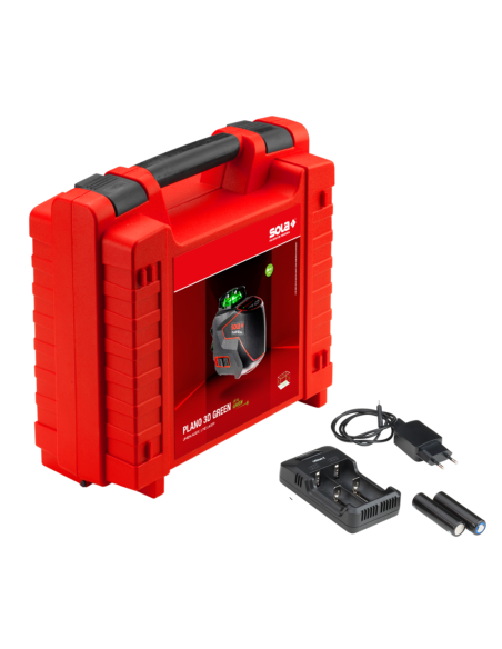  Laser Autolivellante Professionale PLANO 3D GREEN Linee 360 Visibilità Elevata