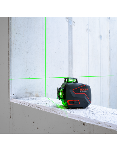  Laser Autolivellante Professionale PLANO 3D GREEN Linee 360 Visibilità Elevata