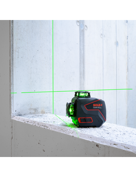  Laser Autolivellante Professionale PLANO 3D GREEN Linee 360 Visibilità Elevata