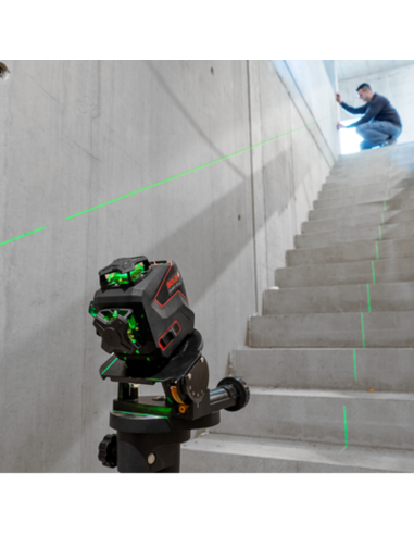  Laser Autolivellante Professionale PLANO 3D GREEN Linee 360 Visibilità Elevata