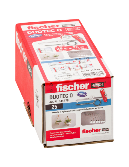 Tassello Basculante Ancora Occhiolo Chiuso Carichi Elevati DuoTec 10 O 25 Pezzi