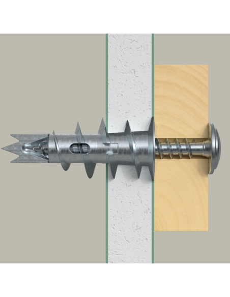Fissaggio GKM 12 Vite Cilindrica Cartongesso Pannelli Gesso Fibra 100 Pezzi