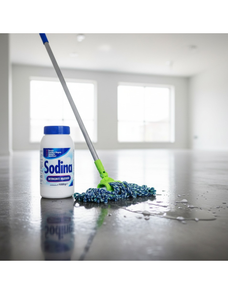 Sodina Detergente Multiuso 1Kg Per Pulizia Cucina Bagno E Pavimenti