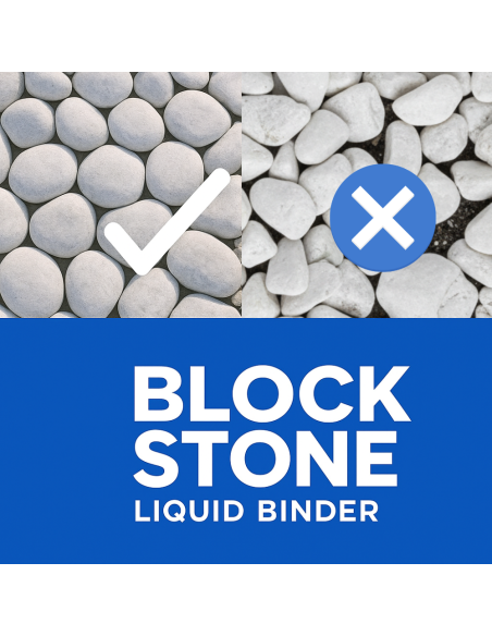 Block Stone Legante Liquido Per Pietre E Ghiaia