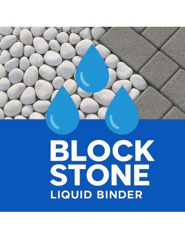 Block Stone Legante Liquido Per Pietre E Ghiaia