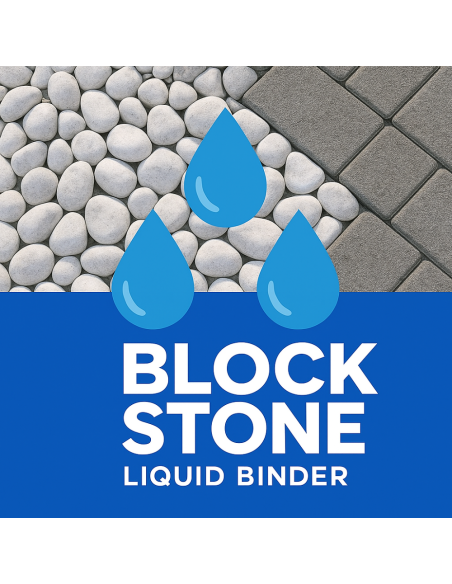 Block Stone Legante Liquido Per Pietre E Ghiaia