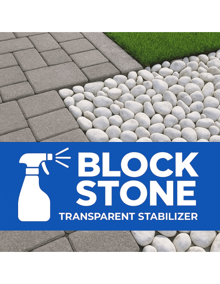 Block Stone Legante Liquido Per Pietre E Ghiaia