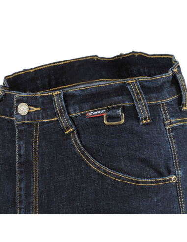 Pantalone Da Lavoro 4 Tasche Elasticizzato Resistente Cotone Quarteira 