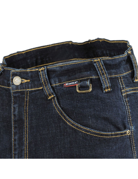 Pantalone Da Lavoro 4 Tasche Elasticizzato Resistente Cotone Quarteira 