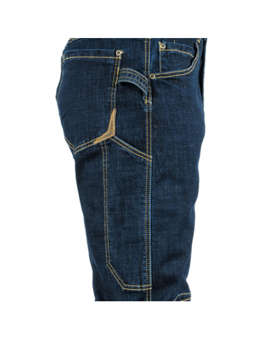 Pantalone Da Lavoro 4 Tasche Elasticizzato Resistente Cotone Quarteira 