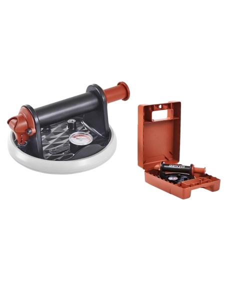 Ventosa Vacuum RV175 Pompa Vacuometro Valigetta New Edition Piastrelle  