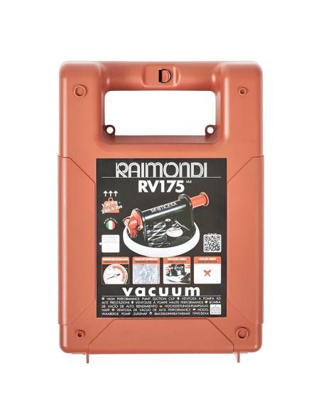 Ventosa Vacuum RV175 Pompa Vacuometro Valigetta New Edition Piastrelle  