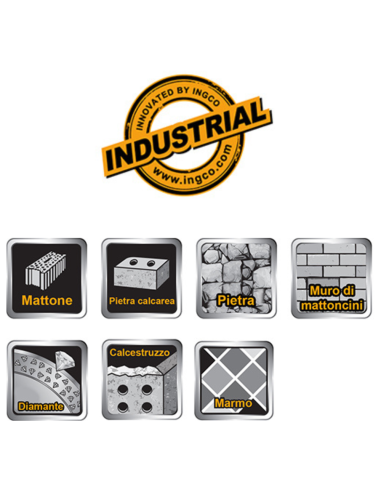 Disco Diamantato Turbo Universale  Corona Continua 115 mm Ceramica Pietra