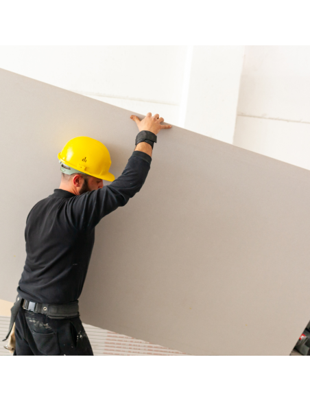 Lastra Pannello Cartongesso BA13 Dimensioni 1200 x 2000 mm Spessore 12.5 mm 