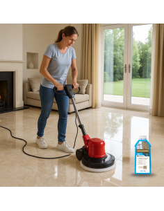 Cristallizzante Pietre Naturali Calcaree Levigate Graniglie Marmo Travertino 1 L 2