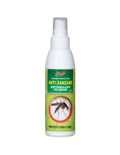 Spray Anti Zanzare Comuni Tropicali Protezione 6 Ore Profumazione Gradevole