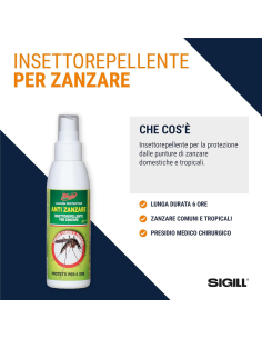 Spray Anti Zanzare Comuni Tropicali Protezione 6 Ore Profumazione Gradevole 2