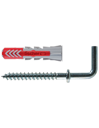 Tassello Universale Bi-Materiale Gancio Medio DuoPower 6/2 Fissaggi Sicuri 25 Pz